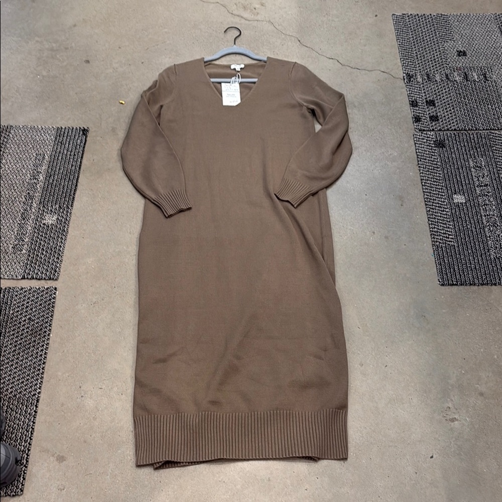 Splendid Brown V-Neck Sweater
